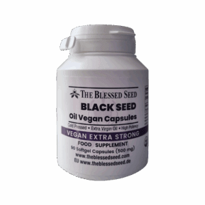 Vegan Extra Strong Black Seed Oil Capsules - 90 x 500mg