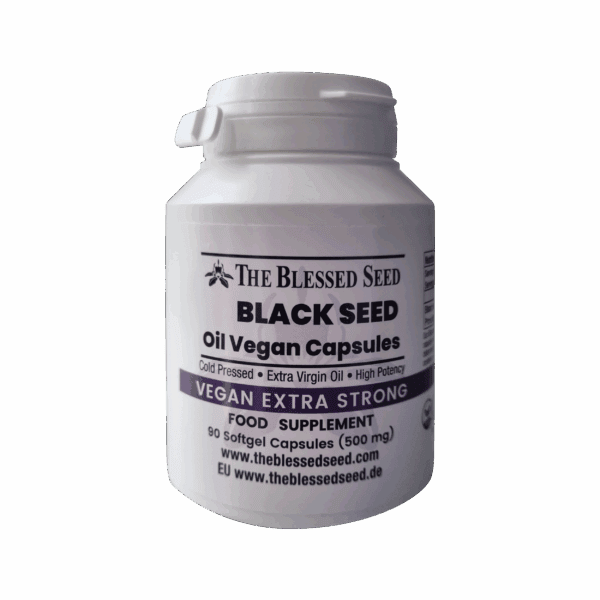 Vegan Extra Strong Black Seed Oil Capsules - 90 x 500mg