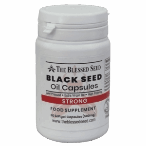 STRONG Black Seed Oil Capsules - 60 x 500mg