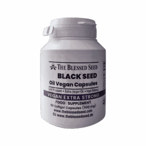 Vegan Extra Strong Black Seed Oil Capsules - 90 x 500mg