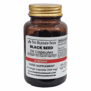 STRONG Black Seed Oil Capsules - 60 x 500mg