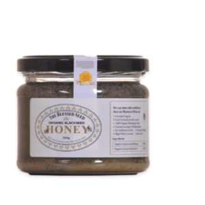 Crushed Blackseed in Forest Honey, Organic – 340g