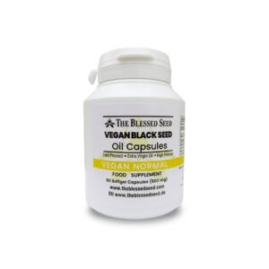 Vegan Normal Black Seed Oil Capsules - 90 x 500mg