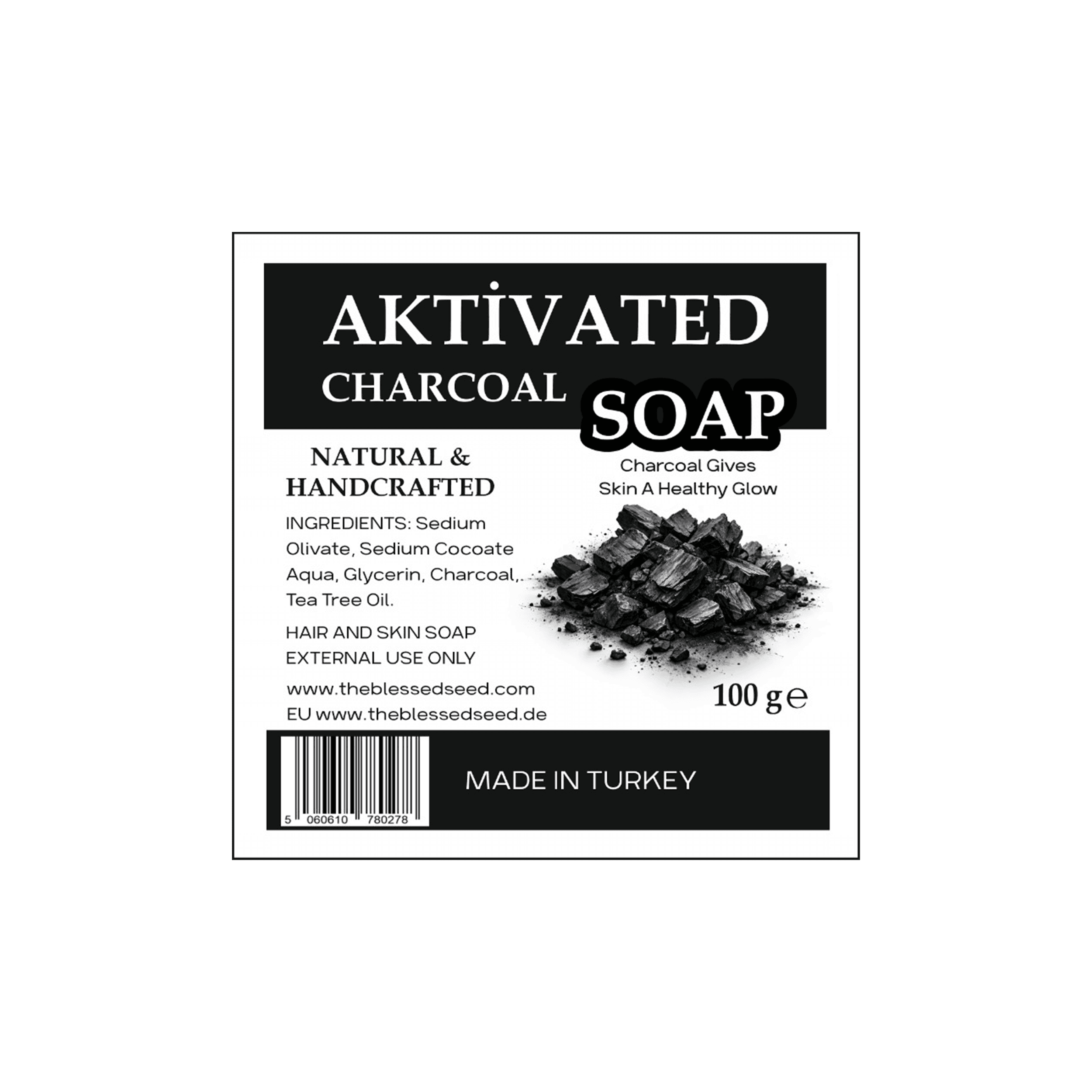 Activated Charcoal Soap - Image 2
